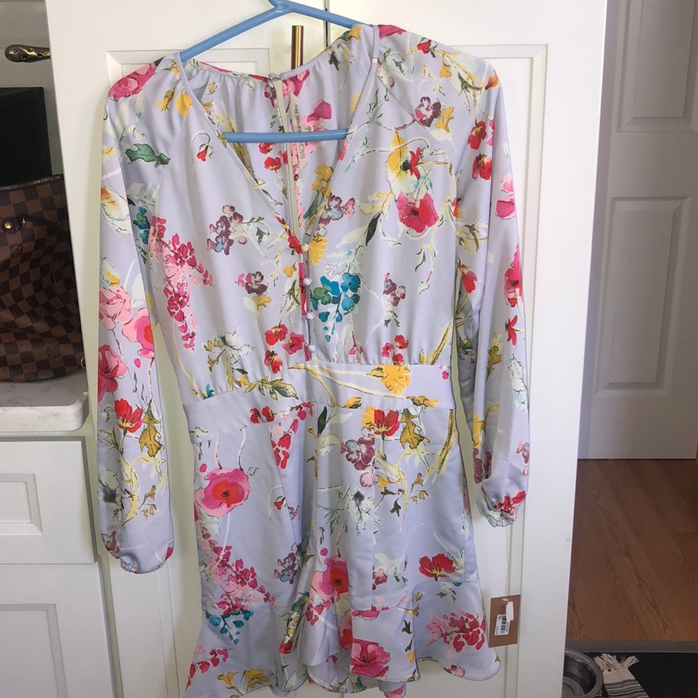 RACHEL ROY FLORAL romper